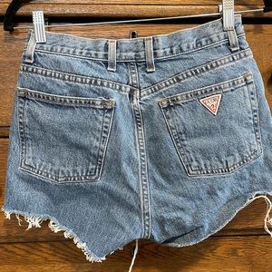 Vintage GUESS denim cut offs